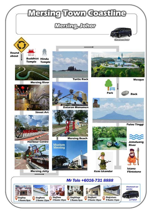 Singhome Holiday House Mersing Zewnętrze zdjęcie